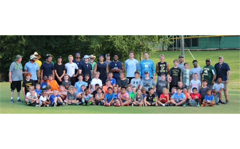 2021 Football Camp with UNC Players